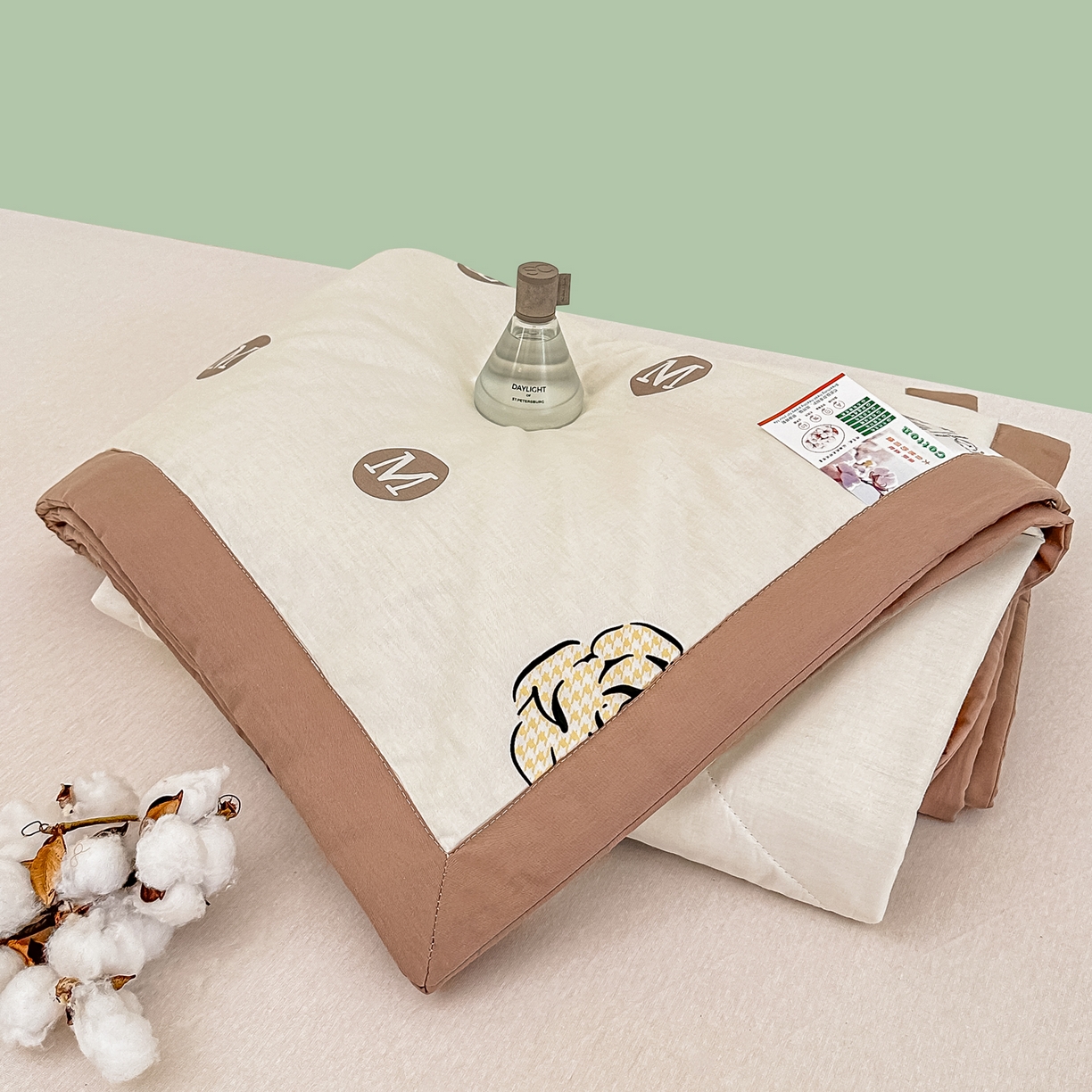 91家纺网 家纺一手货源 找家纺 首选家纺 2026春夏新款100%全棉纯棉棉花夏被夏凉被空调被 M时尚