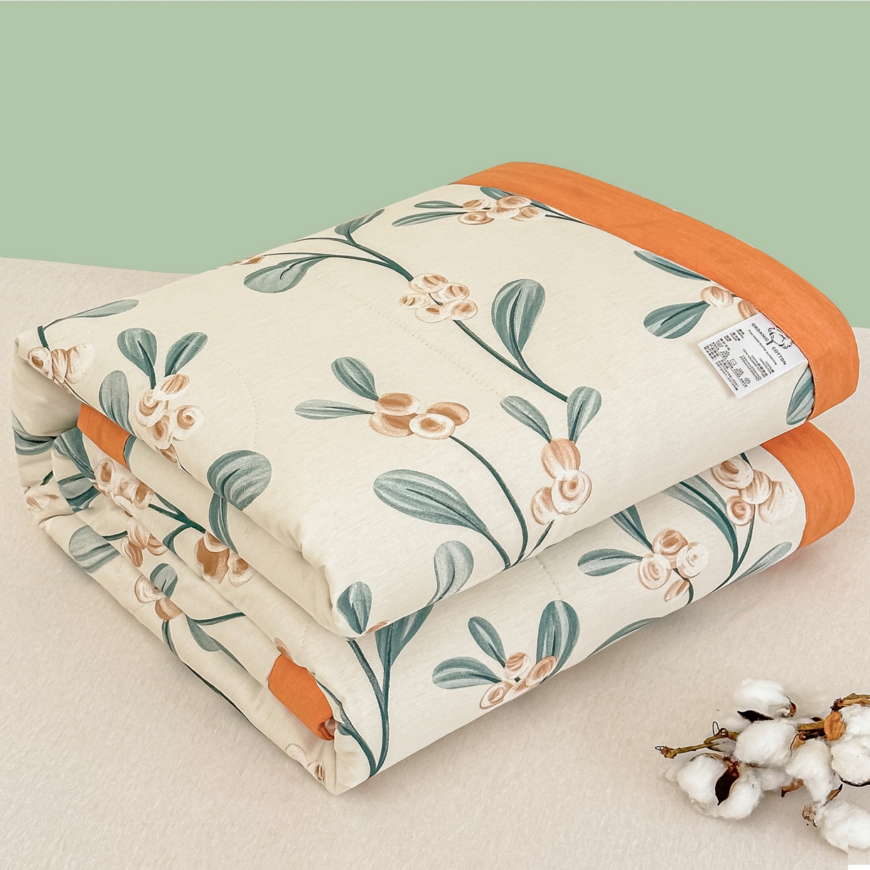 91家纺网 家纺一手货源 找家纺 首选家纺 2026春夏新款100%全棉纯棉棉花夏被夏凉被空调被 风信子