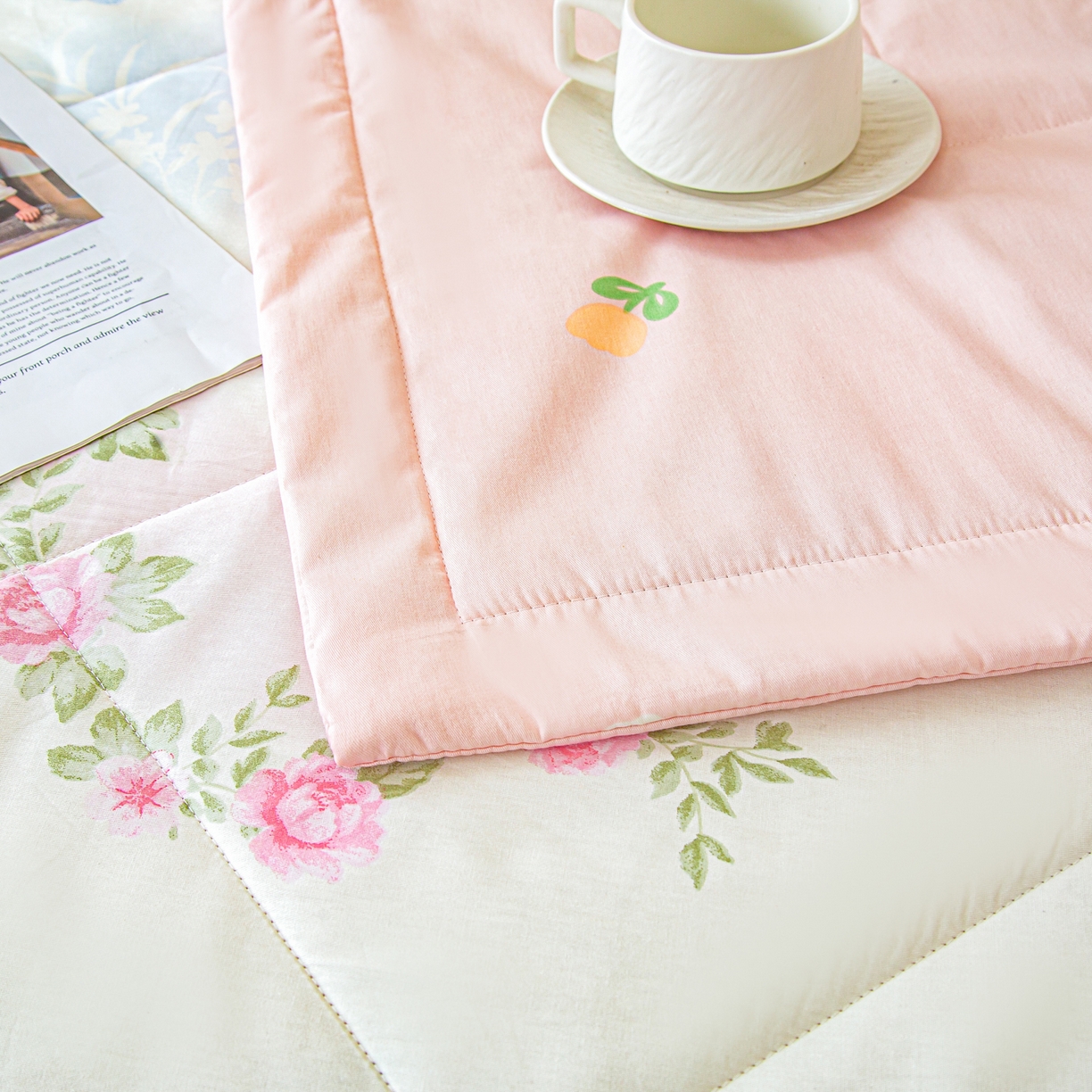 91家纺网 家纺一手货源 找家纺 （总）美之润2026新款A类全棉印花夏被空调被夏凉被