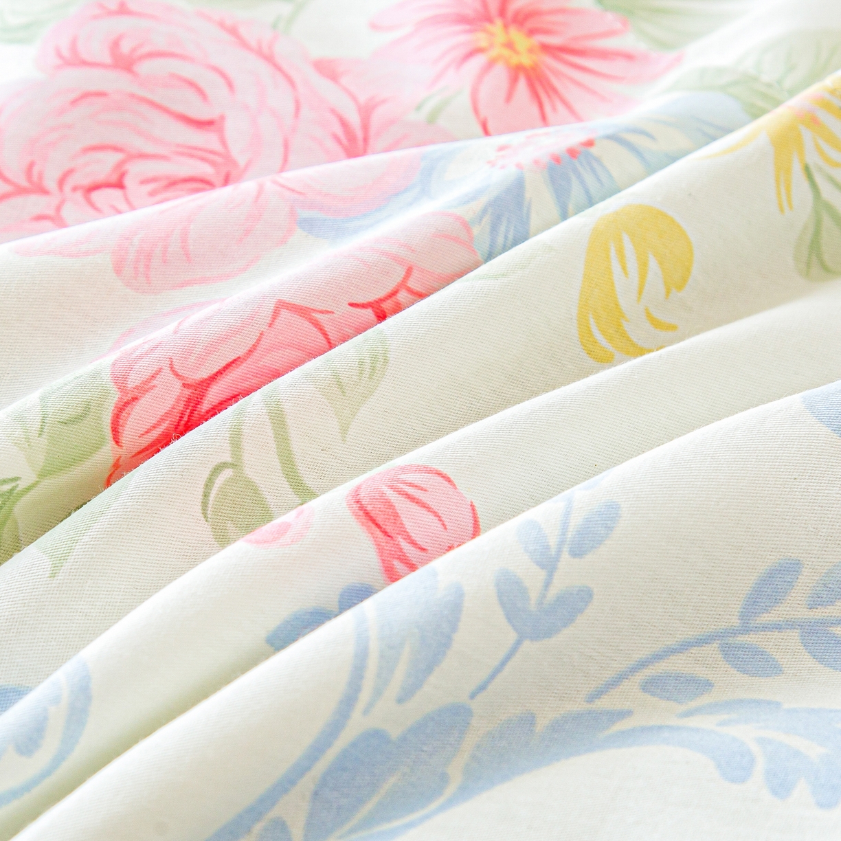 91家纺网 家纺一手货源 找家纺 美之润2026新款A类全棉印花夏被空调被夏凉被 博雅花苑