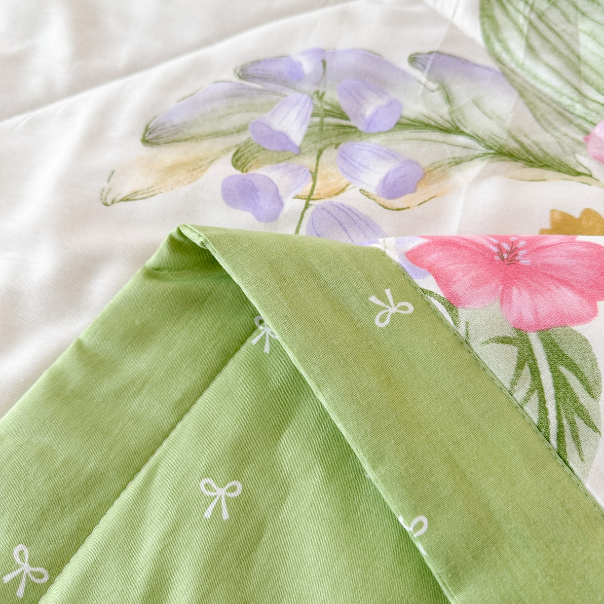 91家纺网 家纺一手货源 找家纺 首选家纺 2026春夏新款100%全棉纯棉棉花夏被夏凉被空调被 花韵