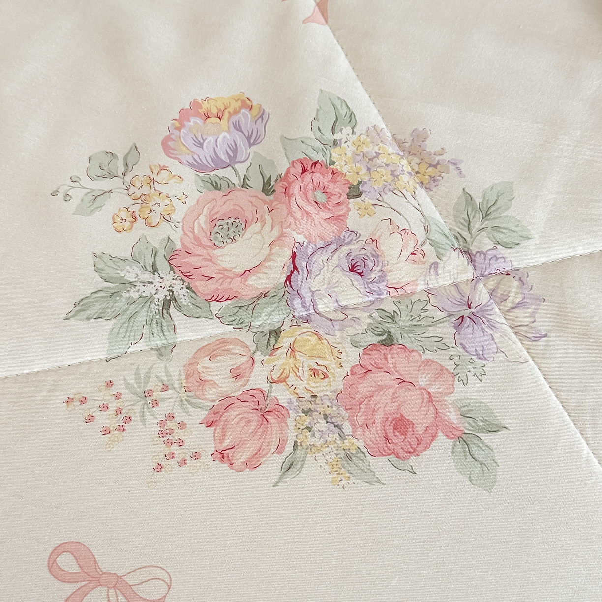 91家纺网 家纺一手货源 找家纺 首选家纺 2026春夏新款100%全棉纯棉棉花夏被夏凉被空调被 梦见花园