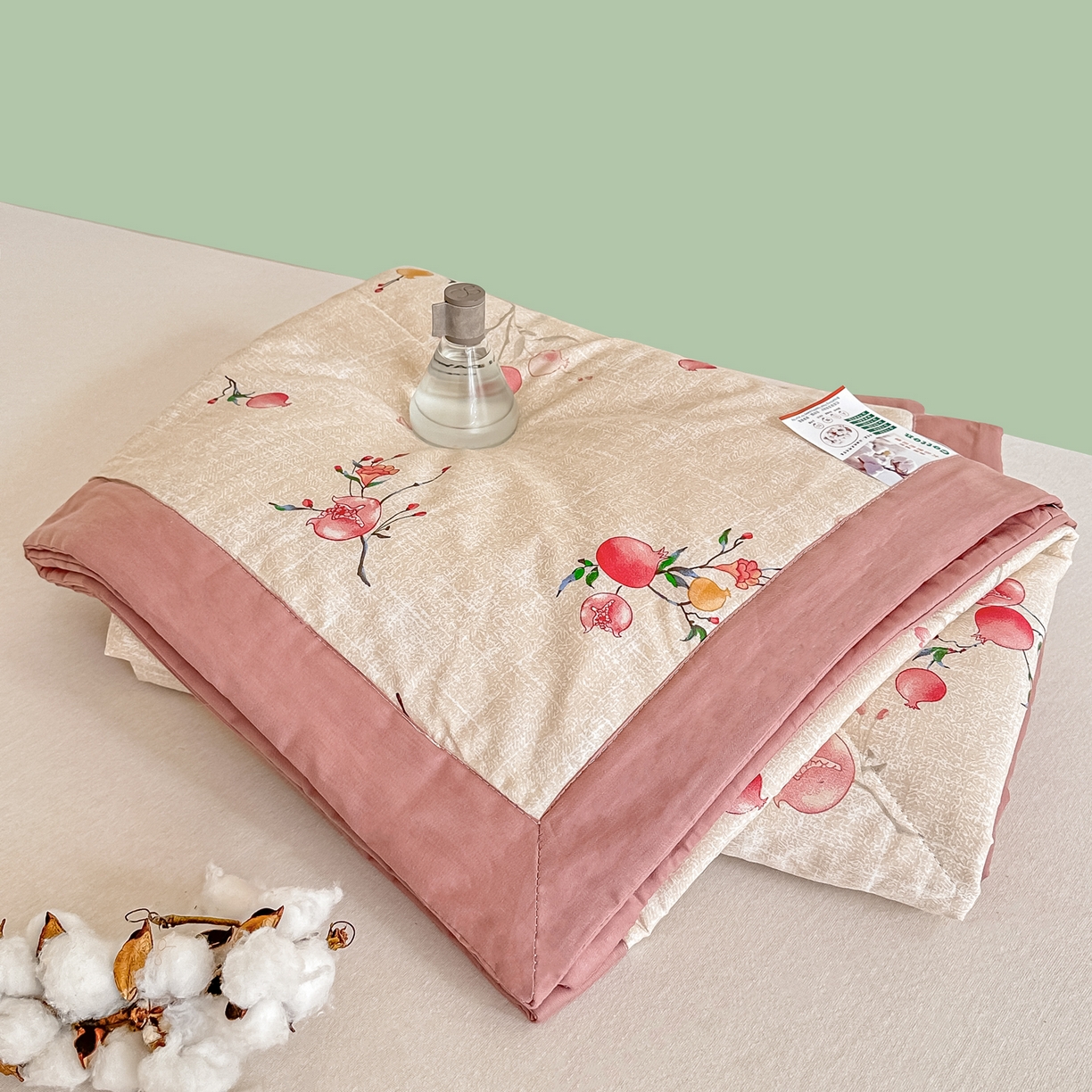 91家纺网 家纺一手货源 找家纺 首选家纺 2026春夏新款100%全棉纯棉棉花夏被夏凉被空调被 蜜果