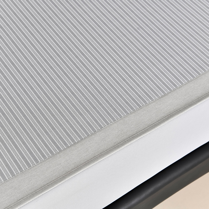 91家纺网 家纺一手货源 找家纺 （总）小牛席业 2026新款经典条纹冰丝清凉席系列（床笠款）-绣球凉席藤席冰藤双面席冰丝席竹席凉席空调席草席三件套