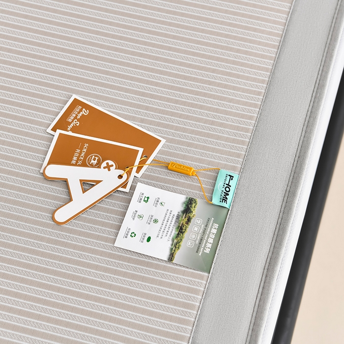 91家纺网 家纺一手货源 找家纺 小牛席业 2026新款经典条纹冰丝清凉席系列（床笠款）-绣球凉席藤席冰藤双面席冰丝席竹席凉席空调席草席三件套 香槟