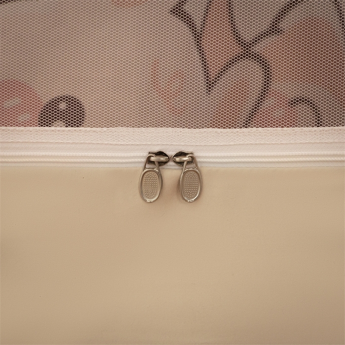 91家纺网 家纺一手货源 找家纺 壹和 2026新款初高中生宿舍专用防蚊防尘蚊帐 驼色