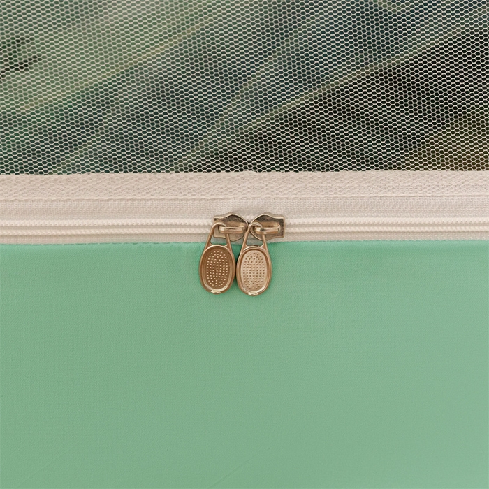 91家纺网 家纺一手货源 找家纺 壹和 2026新款初高中生宿舍专用防蚊防尘蚊帐 绿色