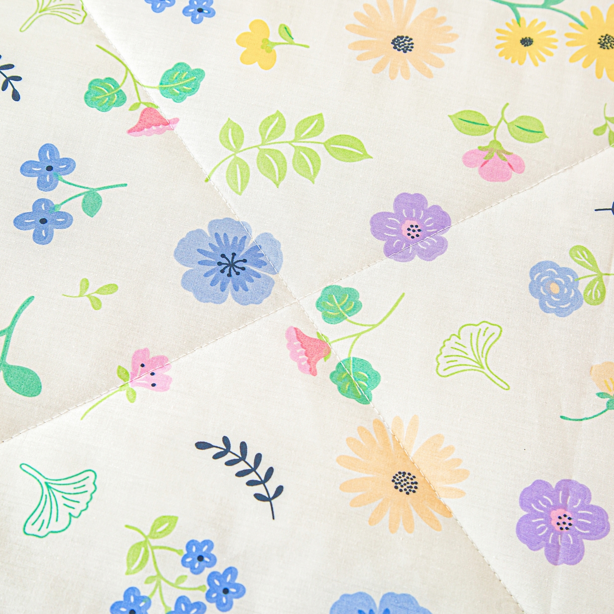 91家纺网 家纺一手货源 找家纺 美之润2026新款A类全棉印花夏被空调被夏凉被 芳草米