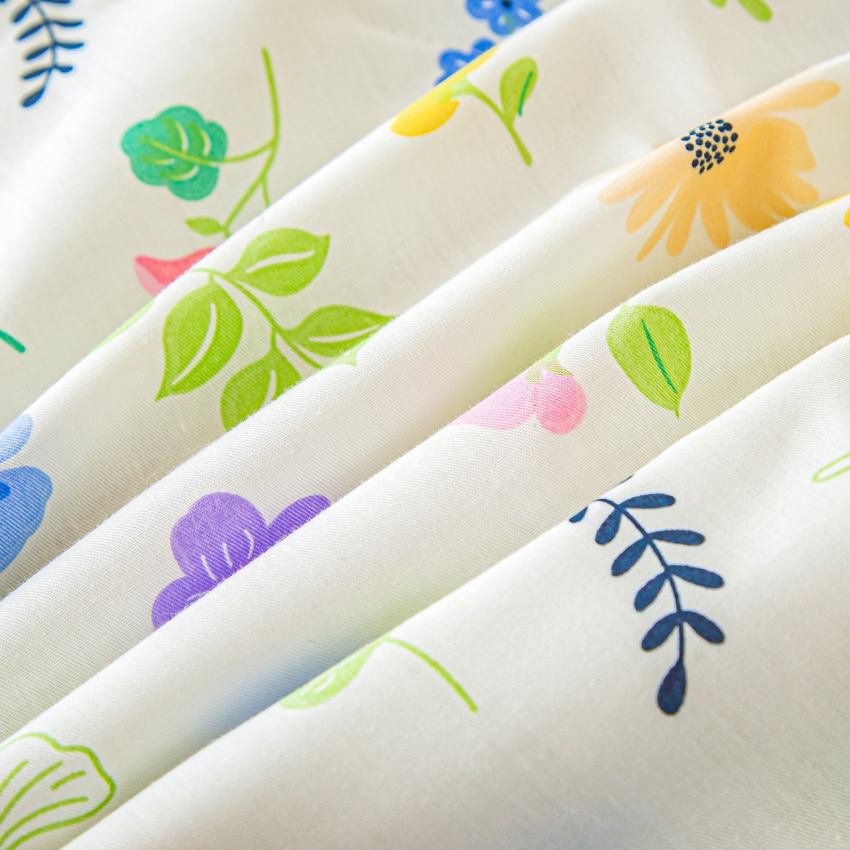 91家纺网 家纺一手货源 找家纺 美之润2026新款A类全棉印花夏被空调被夏凉被 芳草米