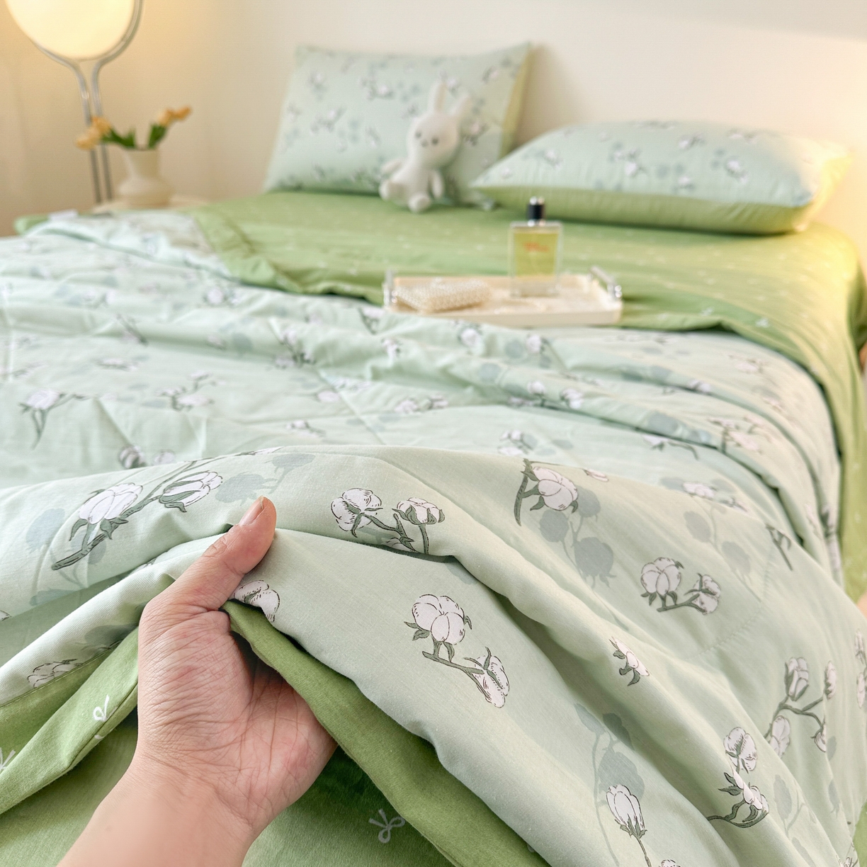 91家纺网 家纺一手货源 找家纺 首选家纺 2026春夏新款100%全棉纯棉棉花夏被夏凉被空调被 棉香