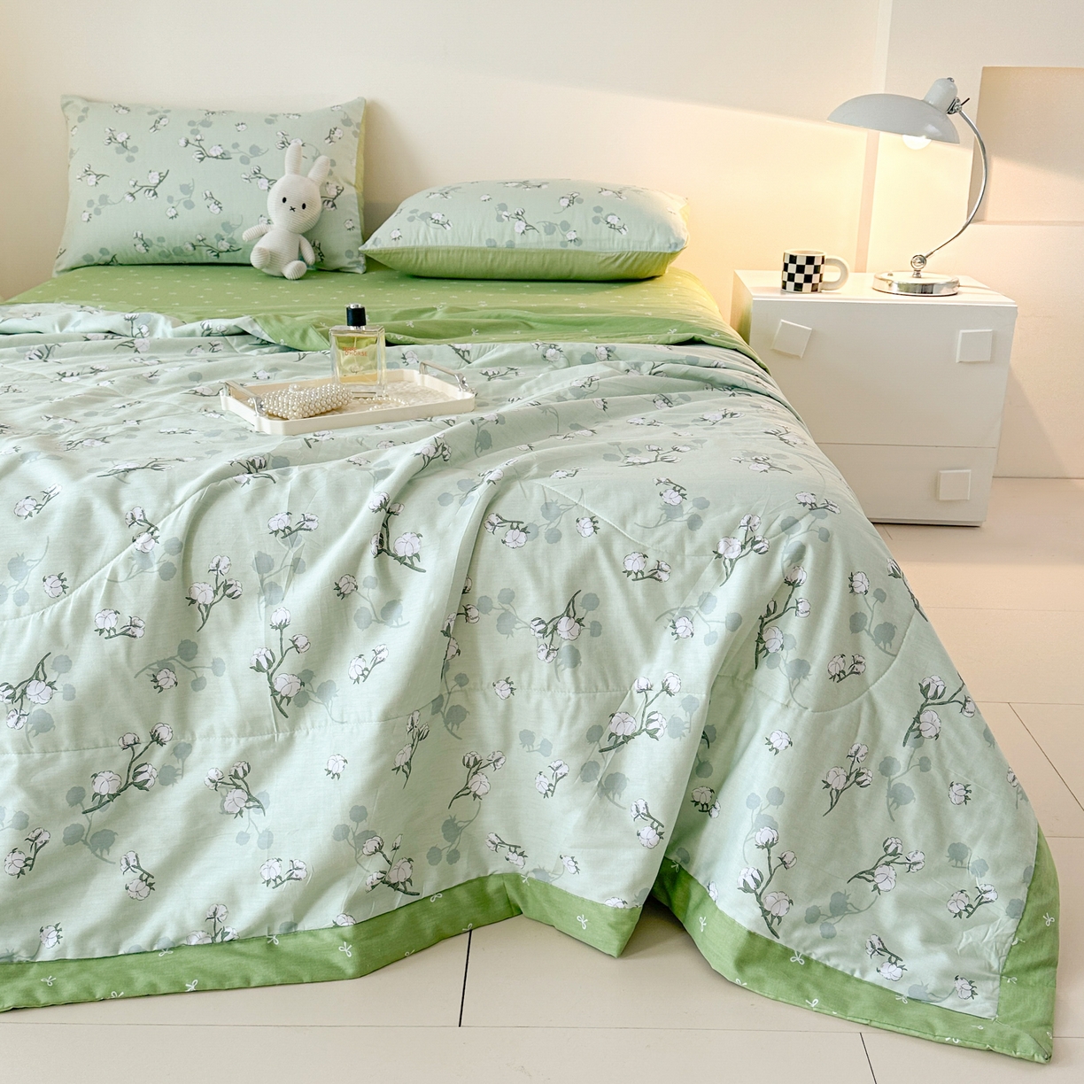 91家纺网 家纺一手货源 找家纺 首选家纺 2026春夏新款100%全棉纯棉棉花夏被夏凉被空调被 棉香