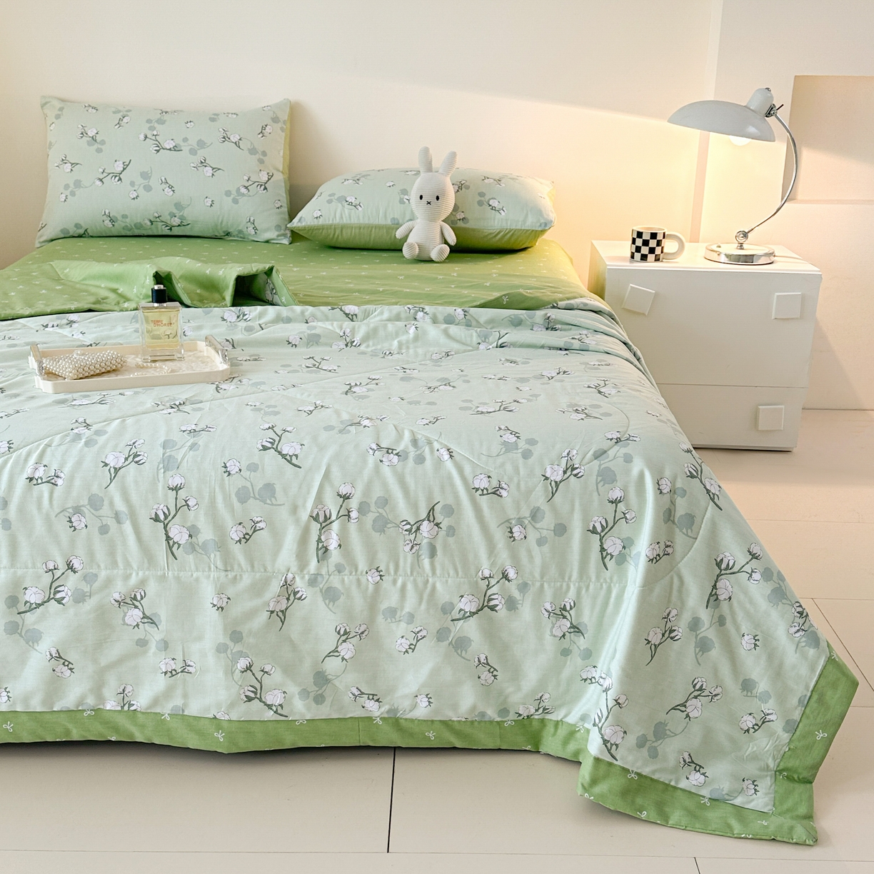 91家纺网 家纺一手货源 找家纺 首选家纺 2026春夏新款100%全棉纯棉棉花夏被夏凉被空调被 棉香