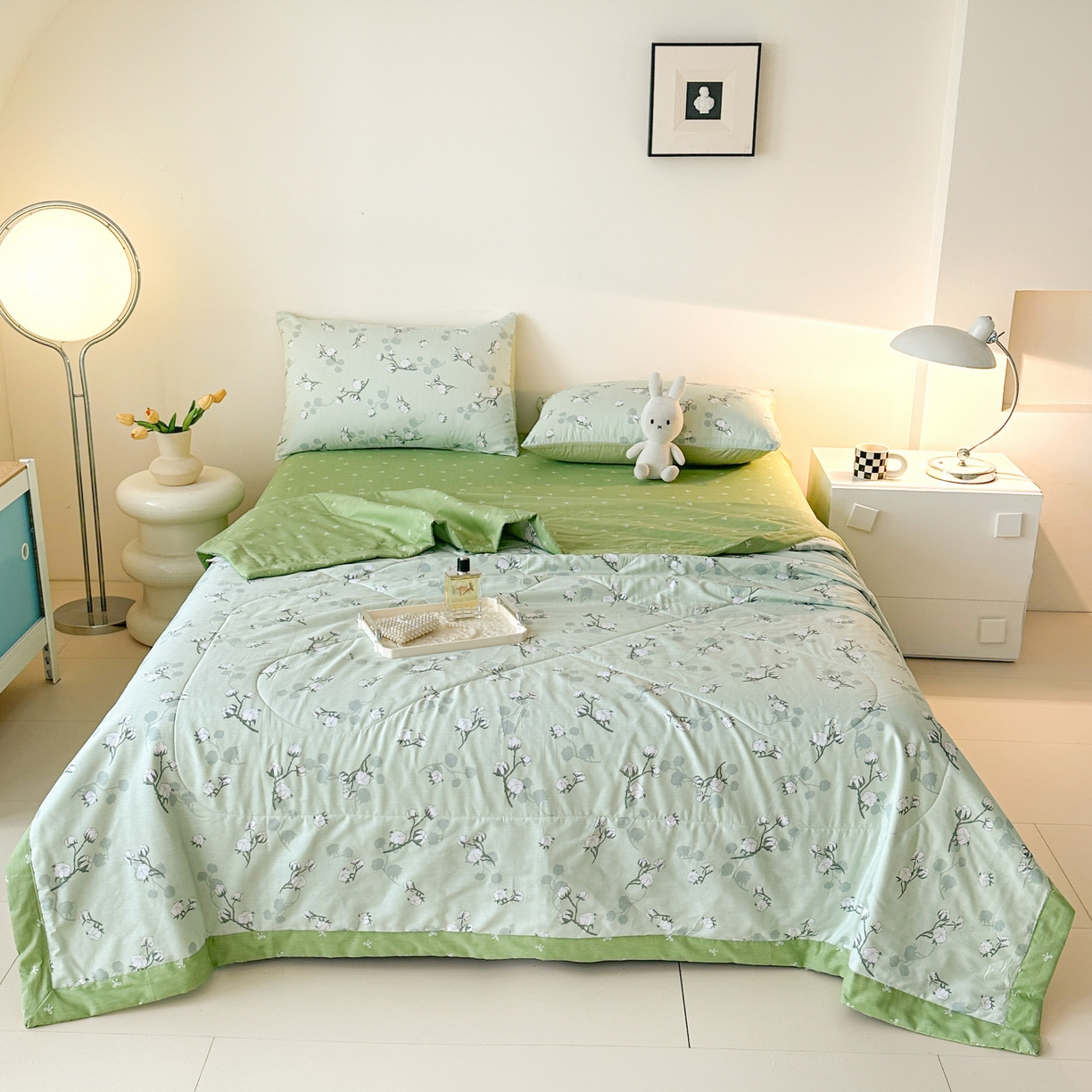 91家纺网 家纺一手货源 找家纺 首选家纺 2026春夏新款100%全棉纯棉棉花夏被夏凉被空调被 棉香