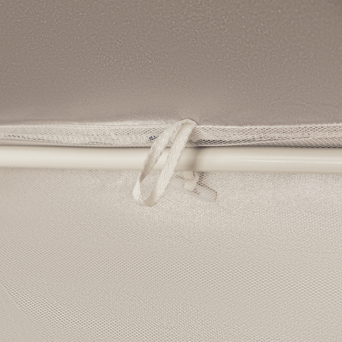 91家纺网 家纺一手货源 找家纺 （总）壹和 2026新款加厚梭织100%物理强遮光床学生蚊帐环保透气床帘加密纱学生蚊帐