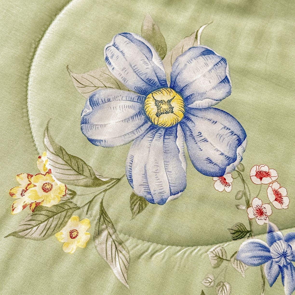 91家纺网 家纺一手货源 找家纺 首选家纺 2026春夏新款100%全棉纯棉棉花夏被夏凉被空调被 沐浴春光