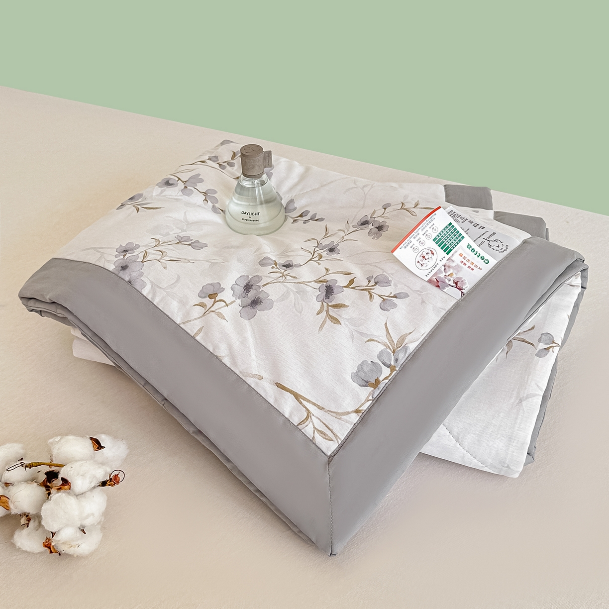 91家纺网 家纺一手货源 找家纺 首选家纺 2026春夏新款100%全棉纯棉棉花夏被夏凉被空调被 暮云