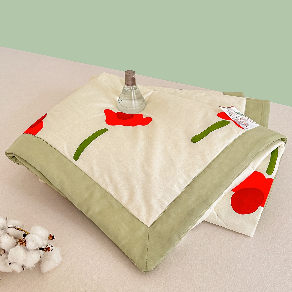 91家纺网 家纺一手货源 找家纺 首选家纺 2026春夏新款100%全棉纯棉棉花夏被夏凉被空调被 青岛浪漫