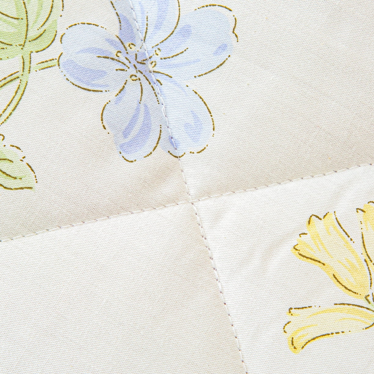 91家纺网 家纺一手货源 找家纺 美之润2026新款A类全棉印花夏被空调被夏凉被 花艺悠然