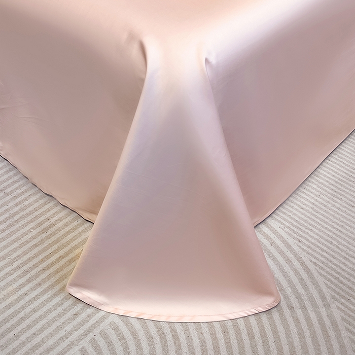 91家纺网 家纺一手货源 找家纺 桃园 新品纯棉全棉长绒棉刺绣绣花高端礼盒四件套-花语 花语-白粉