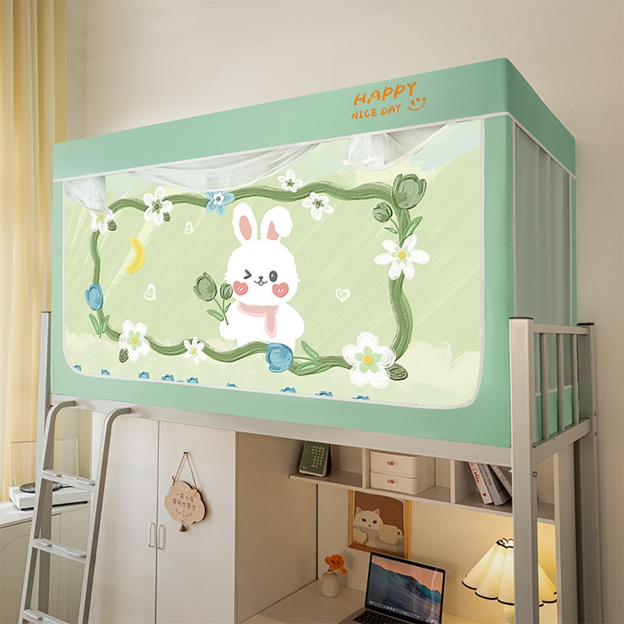 91家纺网 家纺一手货源 找家纺 （总）壹和 2026新款涂银强遮光学生蚊帐