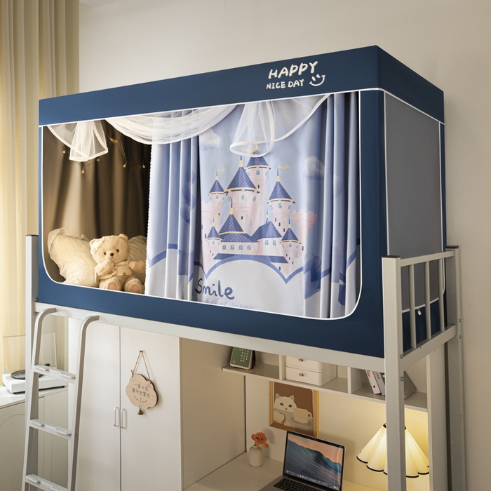 91家纺网 家纺一手货源 找家纺 （总）壹和 2026新款涂银强遮光学生蚊帐