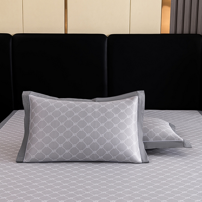 91家纺网 家纺一手货源 找家纺 小牛席业 2026新款轻奢风小玫瑰凉感冰丝席系列凉席藤席冰丝席冰丝席凉感席乳胶席凉感豆豆席 灰色