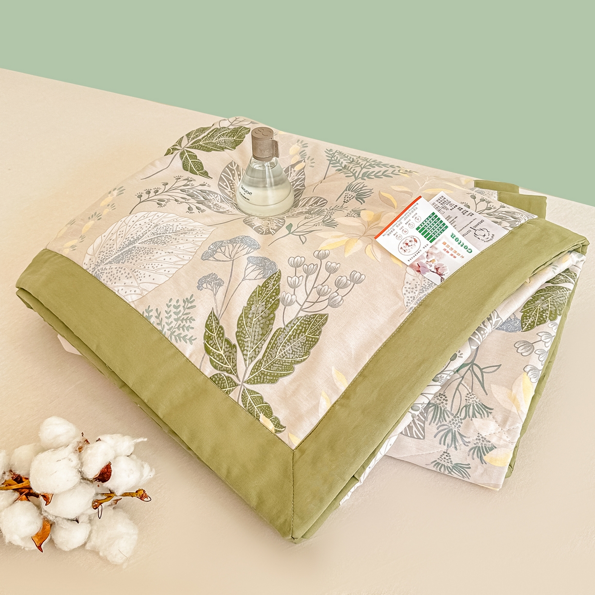 91家纺网 家纺一手货源 找家纺 首选家纺 2026春夏新款100%全棉纯棉棉花夏被夏凉被空调被 叶初