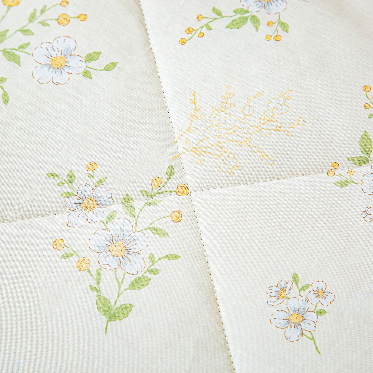 91家纺网 家纺一手货源 找家纺 美之润2026新款A类全棉印花夏被空调被夏凉被 夏日铃兰米