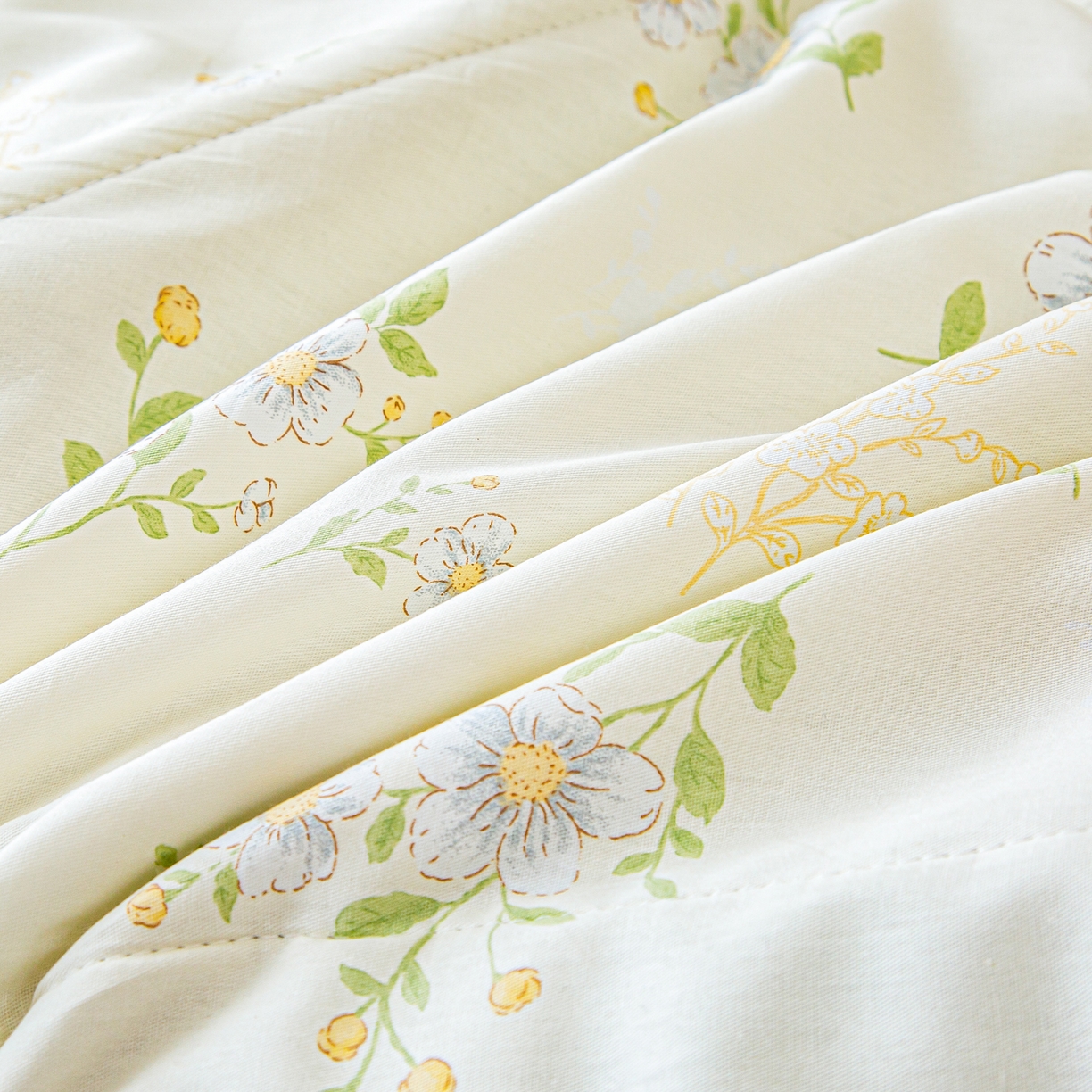 91家纺网 家纺一手货源 找家纺 美之润2026新款A类全棉印花夏被空调被夏凉被 夏日铃兰米