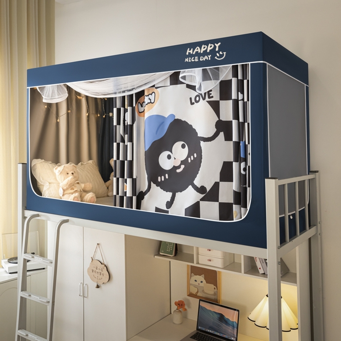 壹和 2026新款涂银强遮光学生蚊帐 煤有烦恼