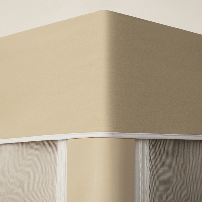 91家纺网 家纺一手货源 找家纺 壹和 2026新款涂银强遮光学生蚊帐 休闲人生