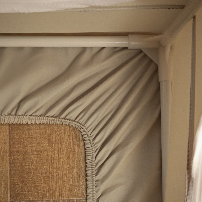 91家纺网 家纺一手货源 找家纺 壹和 2026新款涂银强遮光学生蚊帐 蜜糖小熊