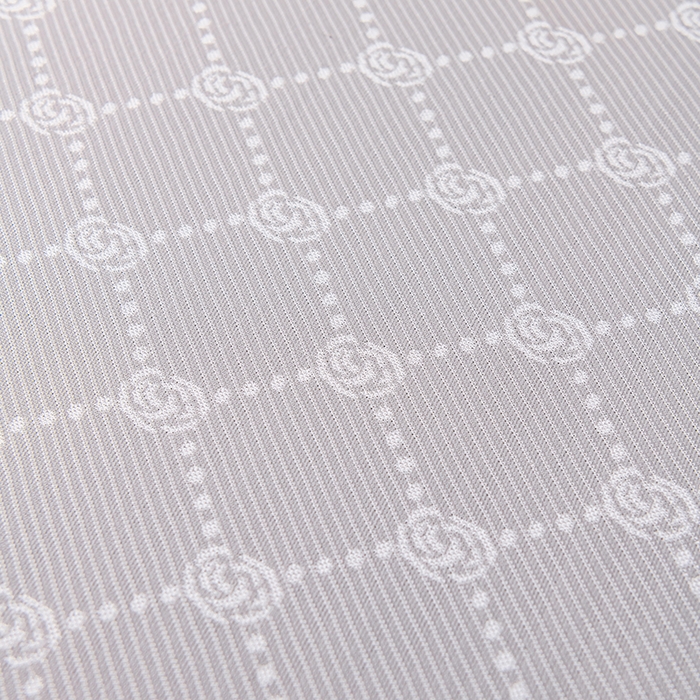 91家纺网 家纺一手货源 找家纺 小牛席业 2026新款轻奢风提花凉感冰丝席系列（床笠款）小玫瑰凉席藤席冰藤双面席冰丝席竹席凉席空调席草席三件套 灰色