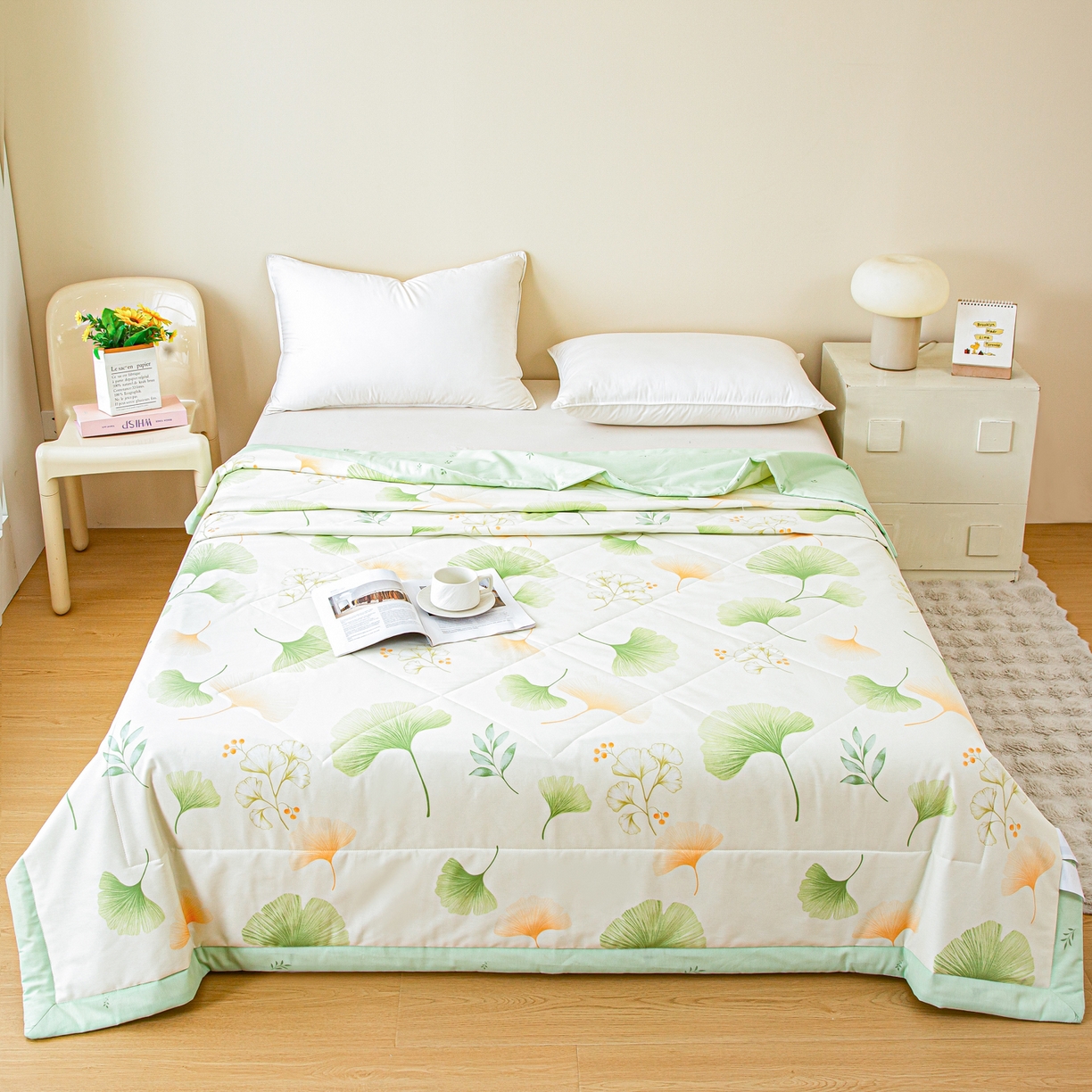 91家纺网 家纺一手货源 找家纺 （总）美之润2026新款A类全棉印花夏被空调被夏凉被