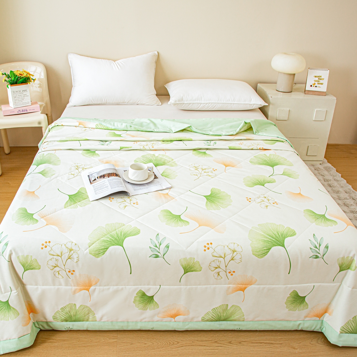 91家纺网 家纺一手货源 找家纺 （总）美之润2026新款A类全棉印花夏被空调被夏凉被