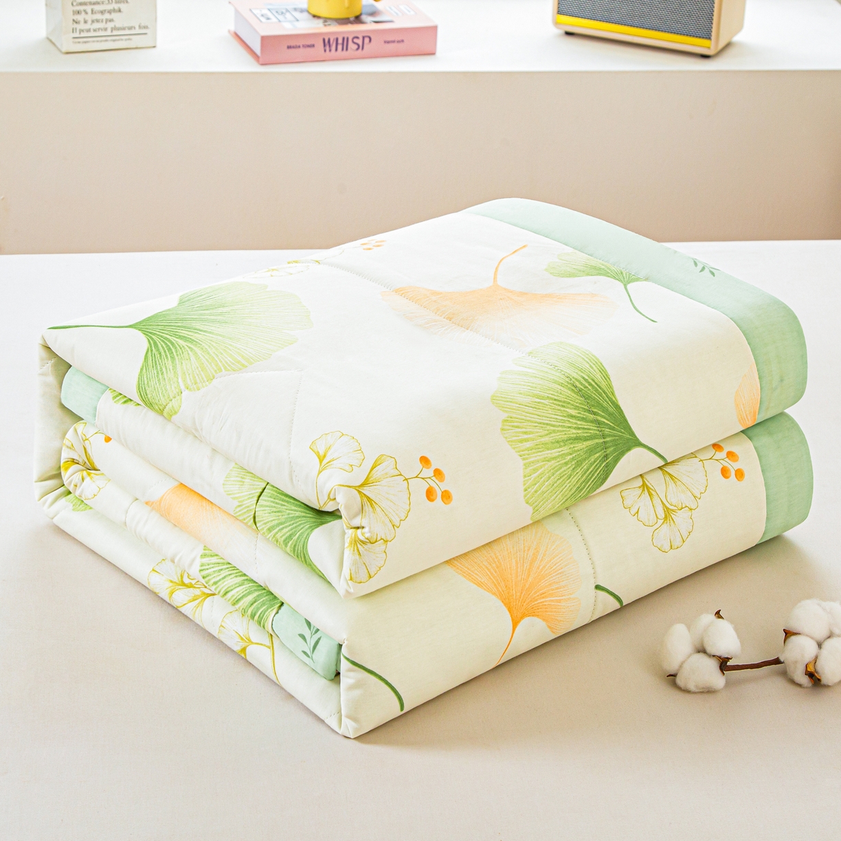 91家纺网 家纺一手货源 找家纺 （总）美之润2026新款A类全棉印花夏被空调被夏凉被