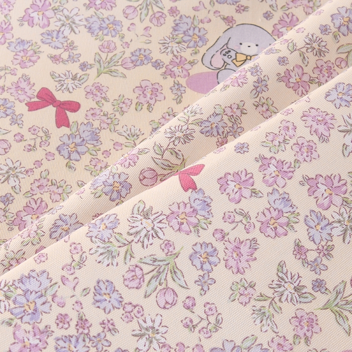 91家纺网 家纺一手货源 找家纺 2026新款细纱老粗布床单床笠凉席席子三件套 花园小兔