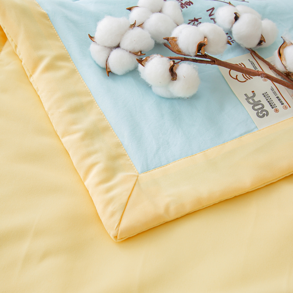 91家纺网 家纺一手货源 找家纺 （总）美之润家纺 2026新款纯色棉花夏被