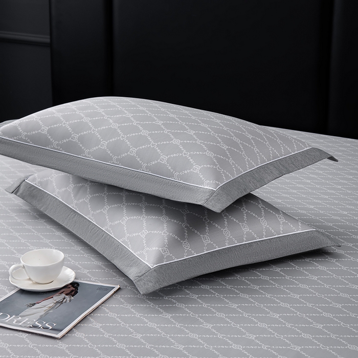 91家纺网 家纺一手货源 找家纺 小牛席业 2026新款轻奢风凉感冰丝席-月亮爱心系列凉席藤席冰藤席冰丝席可机洗凉感冰丝席豆豆席PE霸王藤席 灰色