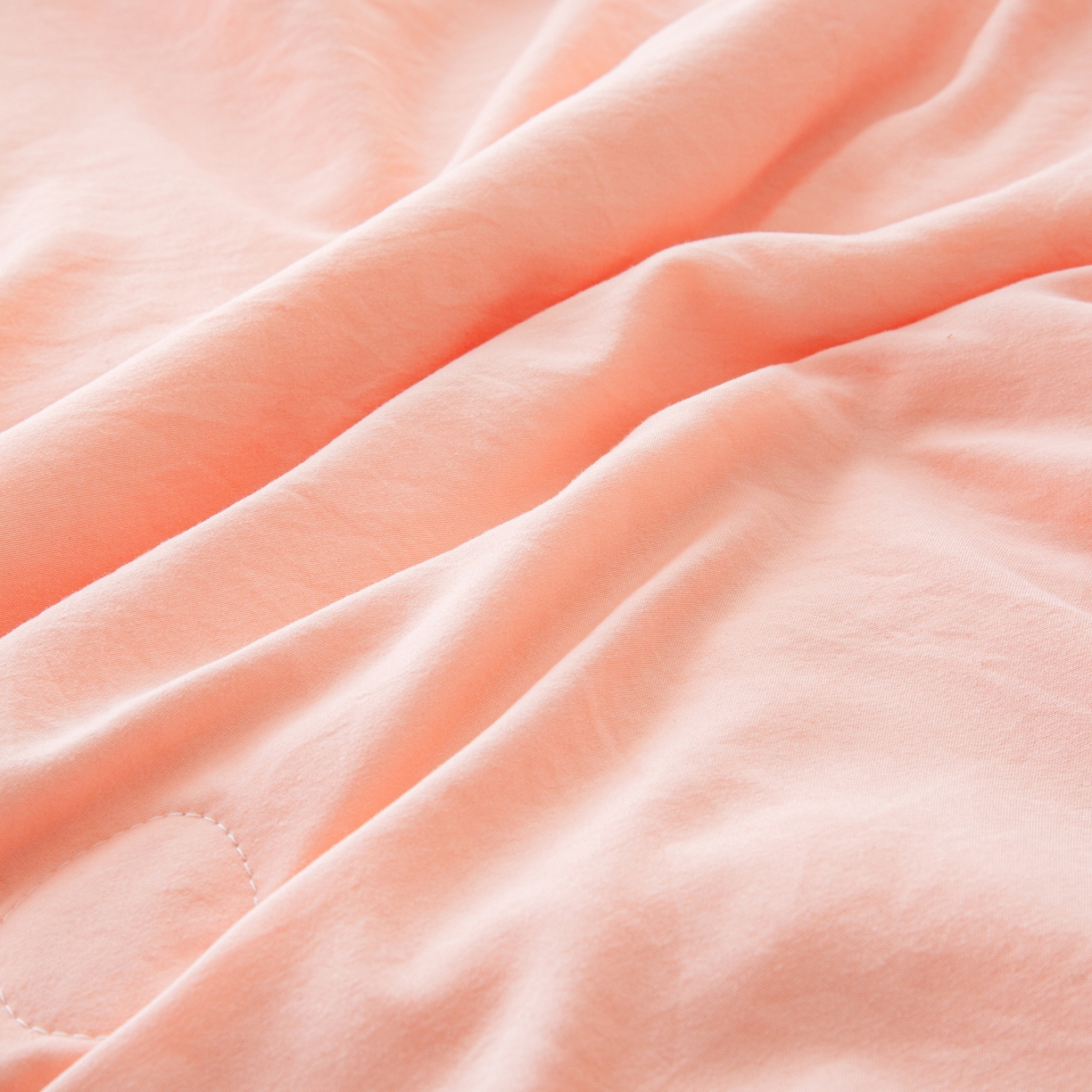 91家纺网 家纺一手货源 找家纺 美之润家纺 2026新款纯色棉花夏被 夏屿-少女粉