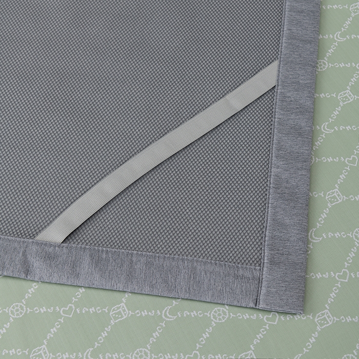 91家纺网 家纺一手货源 找家纺 小牛席业 2026新款轻奢风凉感冰丝席-月亮爱心系列凉席藤席冰藤席冰丝席可机洗凉感冰丝席豆豆席PE霸王藤席 绿色