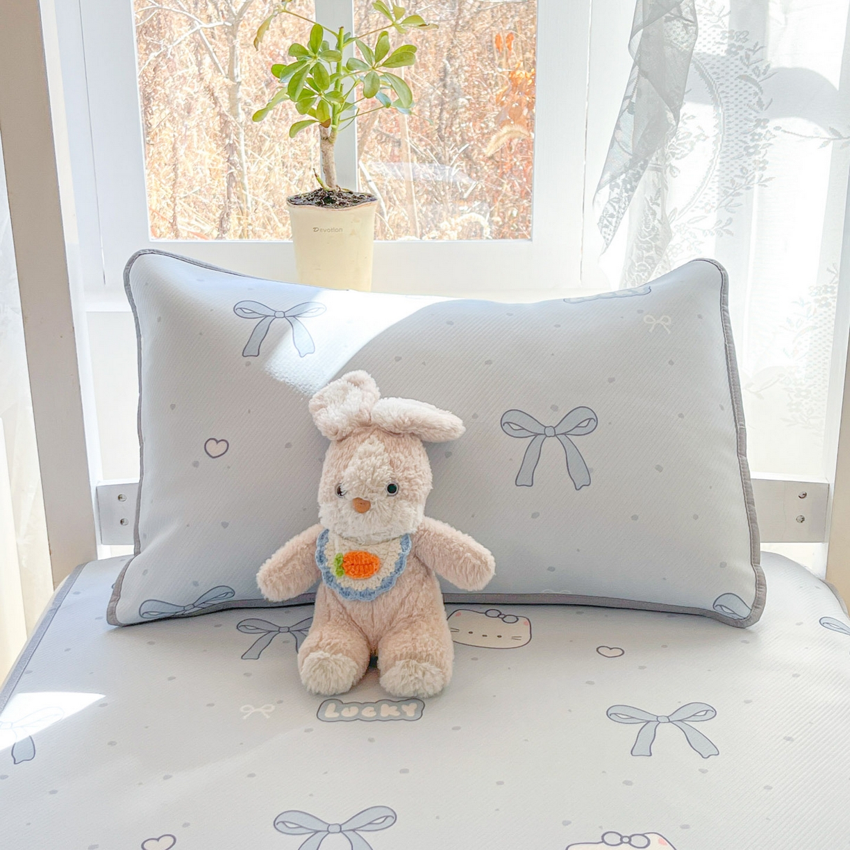 91家纺网 家纺一手货源 找家纺 川悦生活 2026新款凉感冰丝席小阪凉感冰丝数码印花席学生床 席海盐小咪