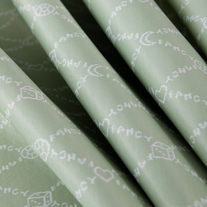 91家纺网 家纺一手货源 找家纺 小牛席业 2026新款轻奢风-月亮爱心PE凉感冰丝席系列（床笠款）凉席藤席冰藤席冰丝席竹席乳胶席凉感豆豆席 绿色