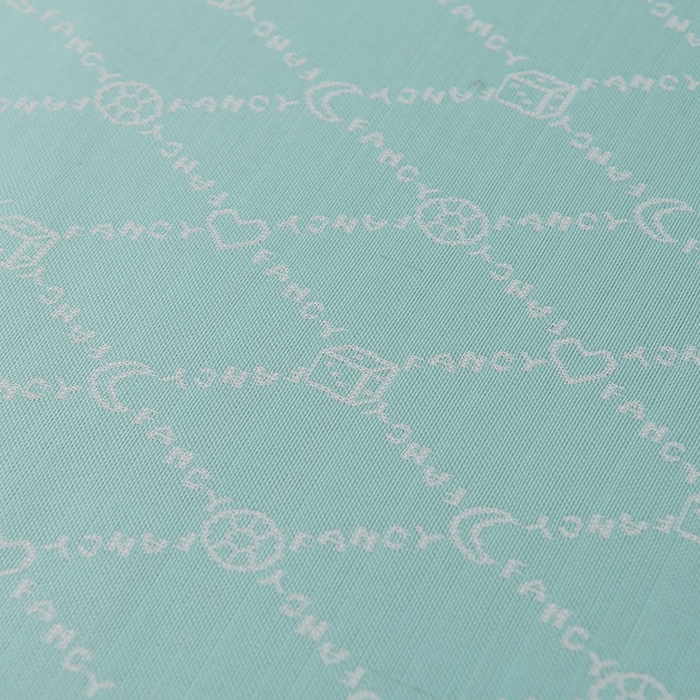 91家纺网 家纺一手货源 找家纺 小牛席业 2026新款轻奢风-月亮爱心PE凉感冰丝席系列（床笠款）凉席藤席冰藤席冰丝席竹席乳胶席凉感豆豆席 湖蓝