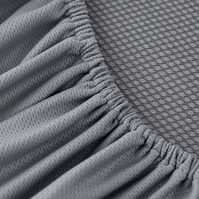 91家纺网 家纺一手货源 找家纺 小牛席业 2026新款轻奢风-月亮爱心PE凉感冰丝席系列（床笠款）凉席藤席冰藤席冰丝席竹席乳胶席凉感豆豆席 灰色