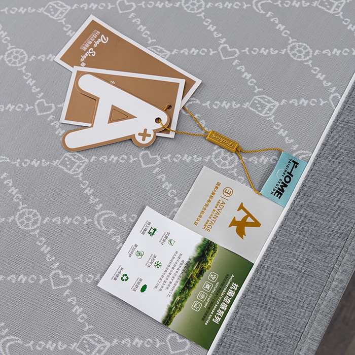 91家纺网 家纺一手货源 找家纺 小牛席业 2026新款轻奢风-月亮爱心PE凉感冰丝席系列（床笠款）凉席藤席冰藤席冰丝席竹席乳胶席凉感豆豆席 灰色