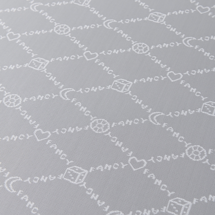 91家纺网 家纺一手货源 找家纺 小牛席业 2026新款轻奢风-月亮爱心PE凉感冰丝席系列（床笠款）凉席藤席冰藤席冰丝席竹席乳胶席凉感豆豆席 灰色