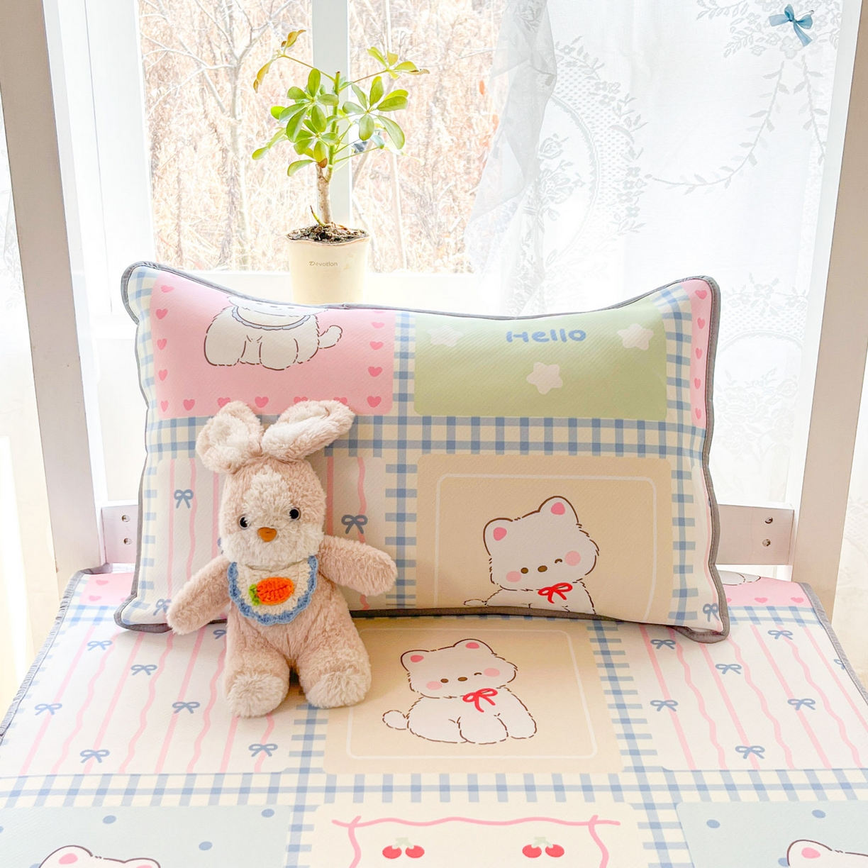 91家纺网 家纺一手货源 找家纺 川悦生活 2026新款凉感冰丝席小阪凉感冰丝数码印花席学生床 席画画西高地