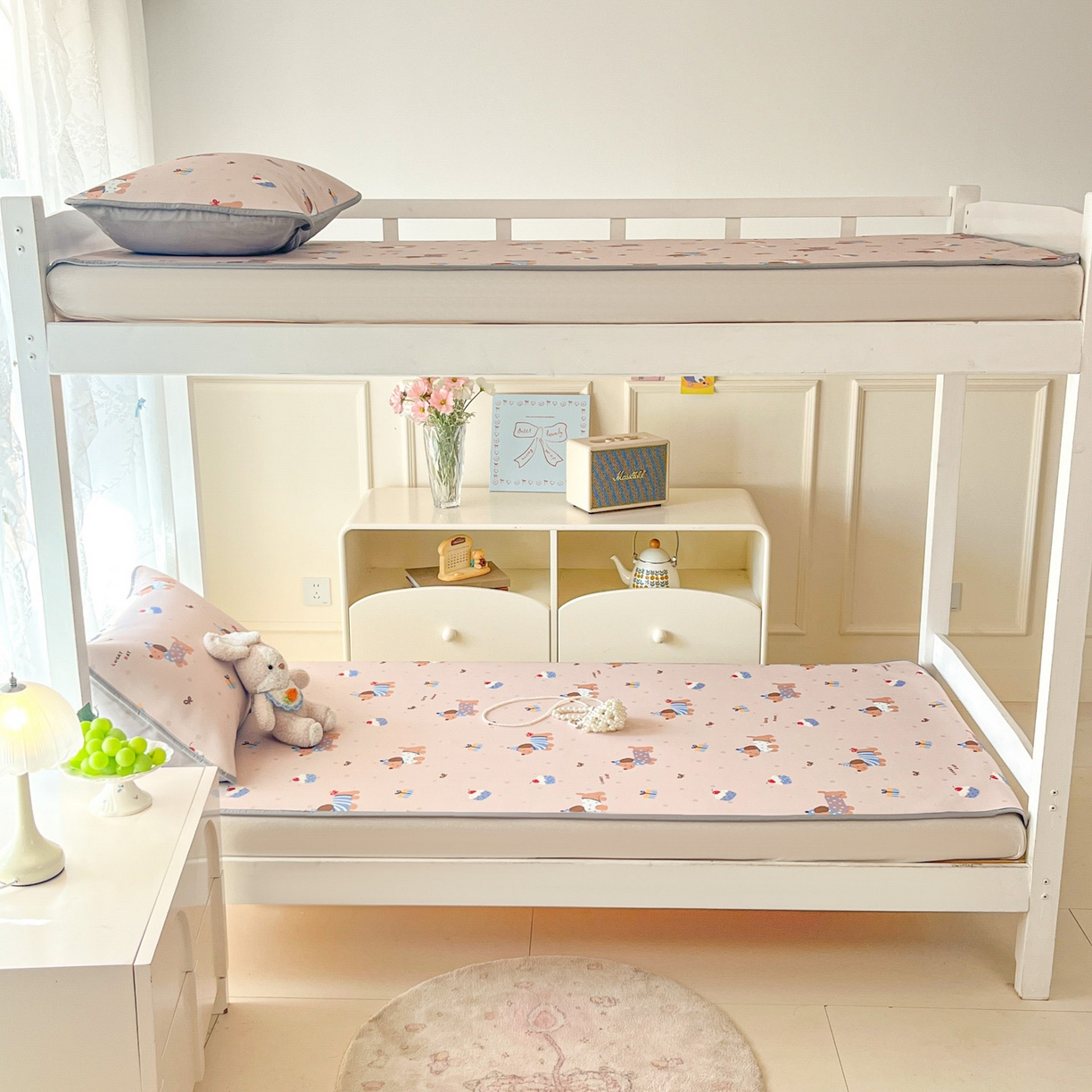 91家纺网 家纺一手货源 找家纺 川悦生活 2026新款凉感冰丝席小阪凉感冰丝数码印花席学生床 席可乐腊肠