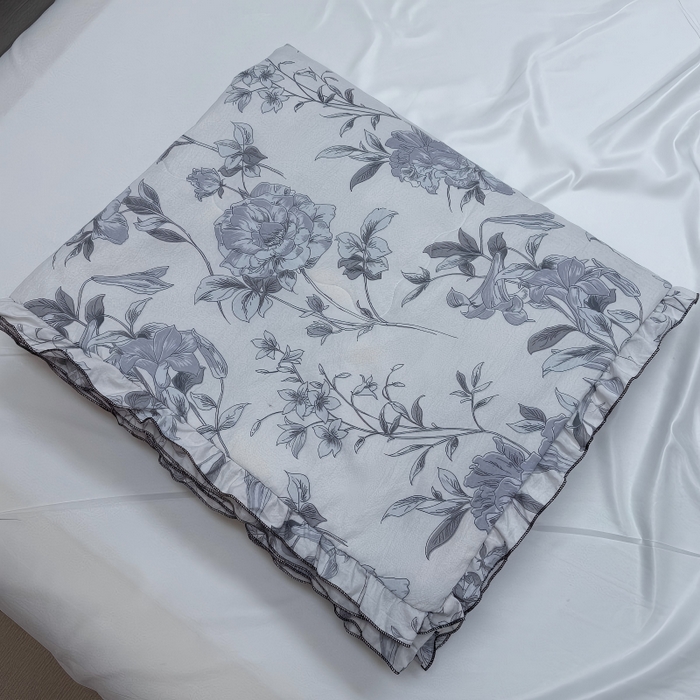 91家纺网 家纺一手货源 找家纺 （总）申龙家纺 2026新款皱皱纱荷叶边夏凉被